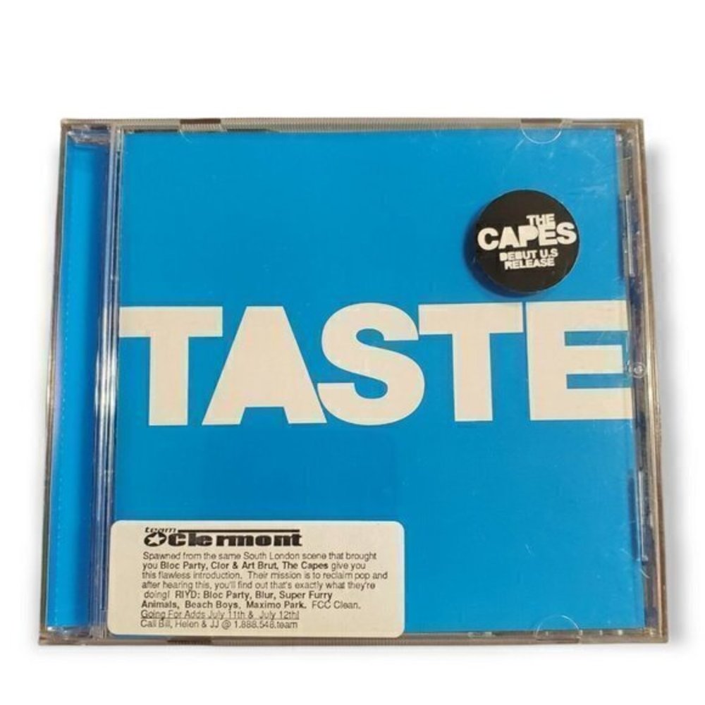 The Capes - Taste [2005 Promotional‎ CD]